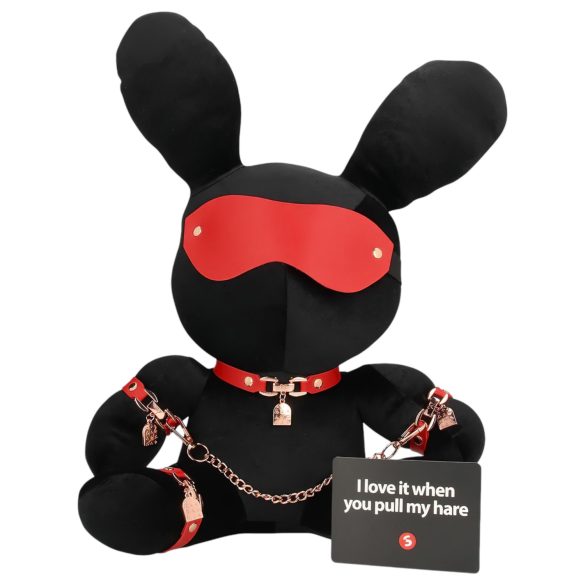 Bondage-Hase - BDSM Kaninchen (schwarz)