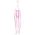 Ouch! - Leuchtender offener Overall (Pink)