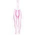 Ouch! - Leuchtender offener Overall (Pink)