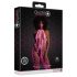 Ouch! - Leuchtender offener Overall (Pink) - XL-4XL