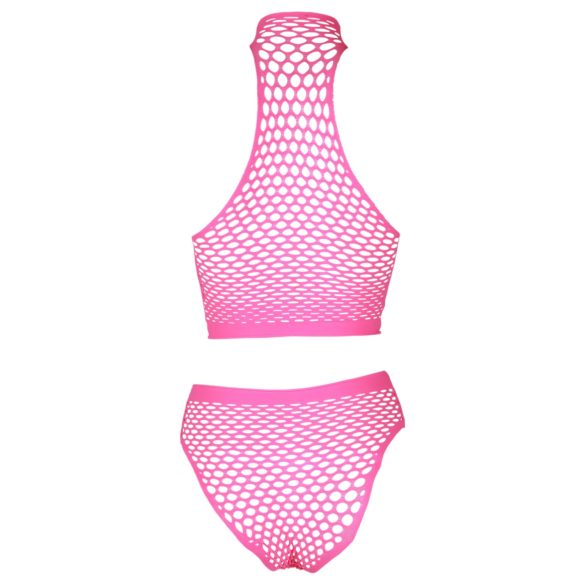 Ouch! - Leuchtendes Dessous-Set (Pink)