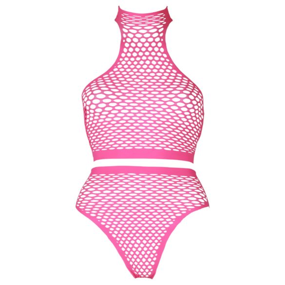 Ouch! - Leuchtendes Dessous-Set (Pink)