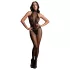 Le Désir - Spitzen-Netz-Bodystocking (schwarz) - S-XL