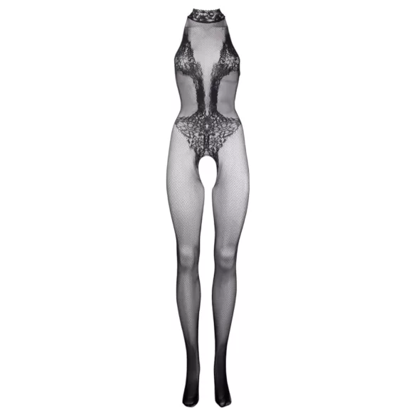 Le Désir - Spitzen-Netz-Bodystocking (schwarz) - S-XL