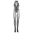 Le Désir - Spitzen-Netz-Bodystocking (schwarz) - S-XL