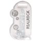 REALROCK - Transparenter, lebensechter Dildo - klar (17 cm)
