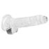 REALROCK - transparenter realistischer Dildo - transparent (17cm)