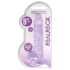 REALROCK - realistischer transparenter Dildo - Lila (19cm)