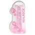REALROCK - Transparenter realistischer Dildo - Rosa (19 cm)