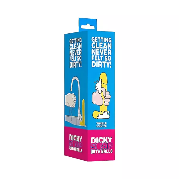 S-Line - Dicky - Penis-Seife mit Hoden - Vanille (210 g)