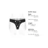REALROCK Elastisch - Strap-on Slip (schwarz)
