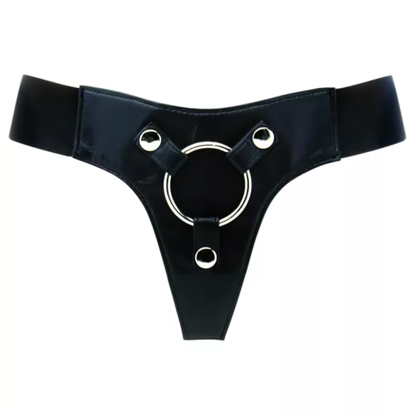REALROCK Elastisch - Strap-on Slip (schwarz)