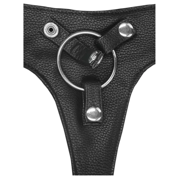 REALROCK Elastisch - Strap-on Slip (schwarz)