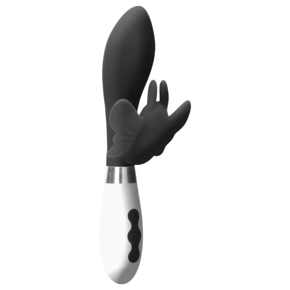 Alexios - Schmetterlings-Klitoris-Vibrator mit Arm (schwarz)