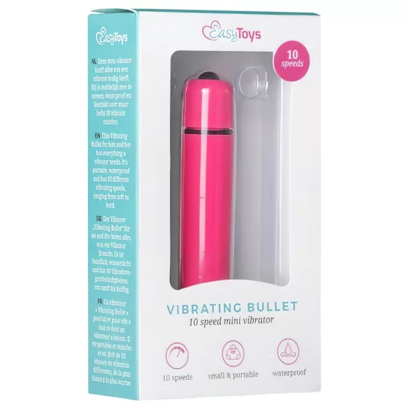 Easytoys Bullet - wasserdichter Vibrator (pink)
