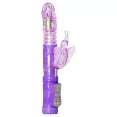 Easytoys Butterfly - rotierender Stoßvibrator (Lila)