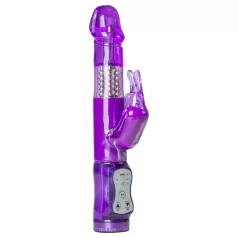 Easytoys Rabbit - drehende Perlen Clit Vibrator (lila)
