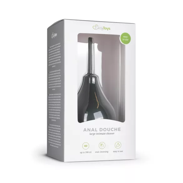 Easytoys - Anal-Dusche - groß (schwarz)