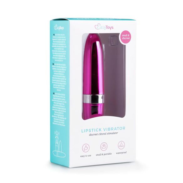 Easytoys Lipstick - wasserdichter Lippenstift-Vibrator (pink)