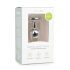 Easytoys Metall Nr.2 - Analplug mit herzförmigem Stein (Silber-Weiß)