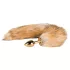 Easytoys Fox NO1 - Metall Analplug mit Fuchsschwanz (gold-rot)