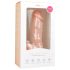 Easytoys - Saugnapf-Dildo mit Hoden (17,5cm) - natur