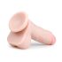 Easytoys - Saugnapf-Dildo mit Hoden (17,5 cm) - Hautfarben