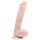 Easytoys - Großer Dildo mit Saugnapf (26,5cm) - Naturfarbe