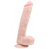 Easytoys - Großer Dildo mit Saugnapf (26,5cm) - Naturfarbe