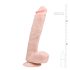 Easytoys - Großer Dildo mit Saugnapf (26,5cm) - Naturfarbe