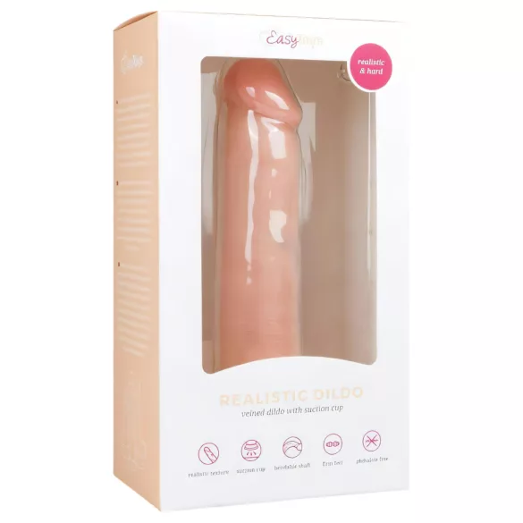 Easytoys - realistisch Dildo mit Saugnapf (20,5cm) - Natur