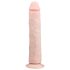 Easytoys - extragroßer Dildo mit Saugnapf (28,5 cm) - natur