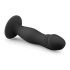Easytoys - glatter Saugnapf-Dildo (schwarz)