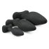 Easytoys Rocket - Anal Plug Set - Schwarz (3-teilig)