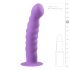 Easytoys - Wellen-Dildo mit Saugnapf (Lila)