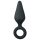 Easytoys Pointy Plug – Ring-Analdildo – Medium (Schwarz)