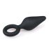Easytoys Pointy Plug – Ring-Analdildo – Medium (Schwarz)