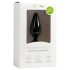 Easytoys Pointy Plug – Ring-Analdildo – Medium (Schwarz)
