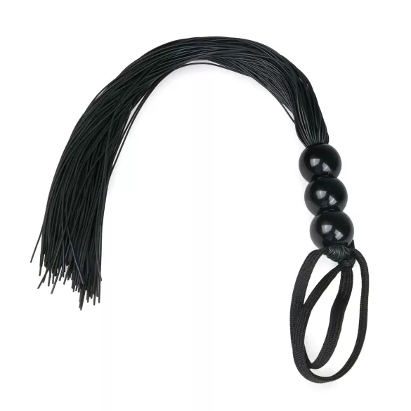 Easytoys Silikonpeitsche - Schwarz