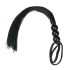 Easytoys Silikon Peitsche - Schwarze Silikonpeitsche