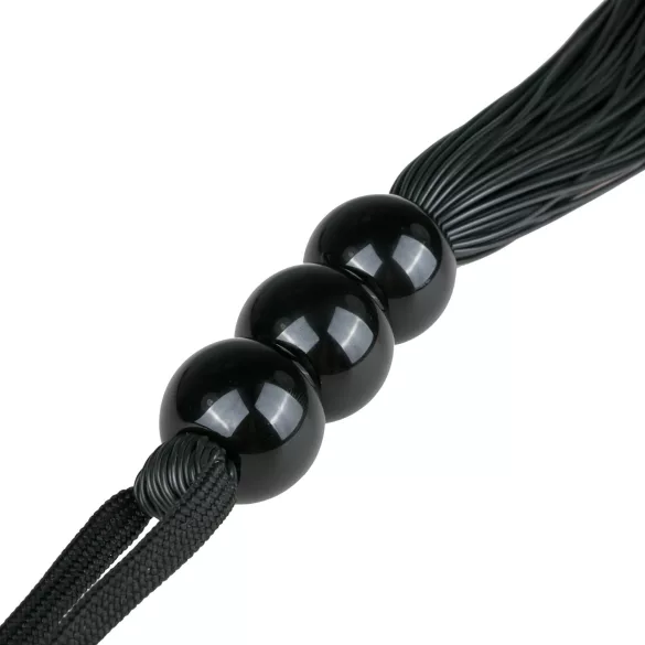 Easytoys Silikonpeitsche - Schwarz