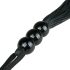 Easytoys Silikon Peitsche - Schwarze Silikonpeitsche