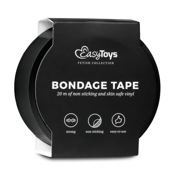 Easytoys - Bondage-Klebeband - Schwarz (20m)