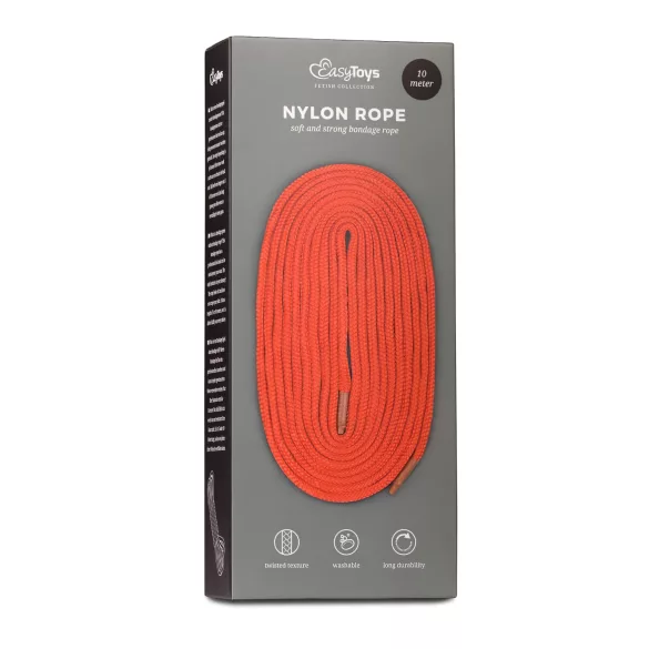 Easytoys Rope - Bondage-Seil (10 m, rot)