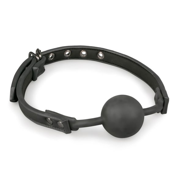 Easytoys - Silikon Knebelball (Schwarz)