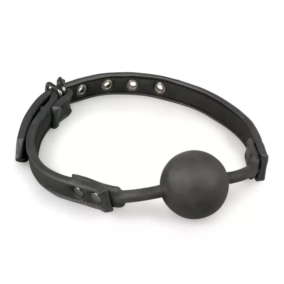 Easytoys - Silikon Mundknebel Ball (schwarz)