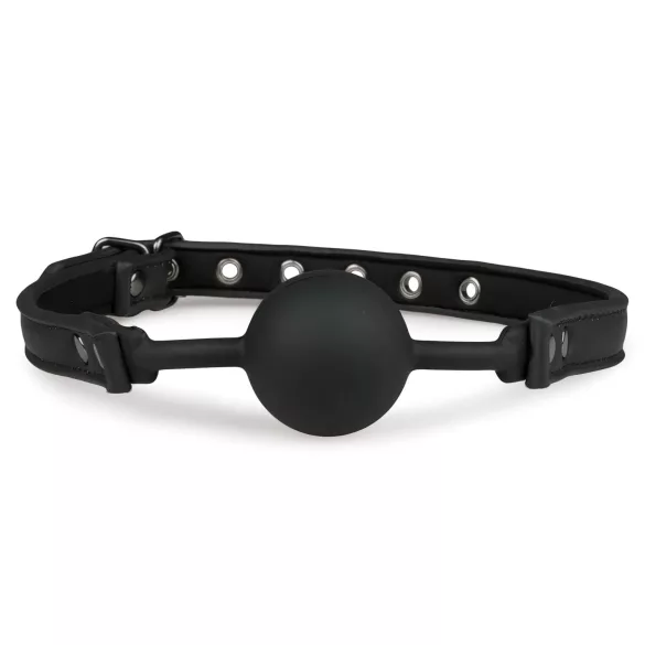 Easytoys - Silikon Mundknebel Ball (schwarz)