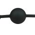 Easytoys - Silikon Knebelball (Schwarz)