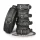 Easytoys - Halsband & Fesseln-Set (schwarz)