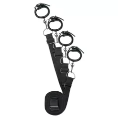 EasyToys - Fesselset für das Bett (schwarz)